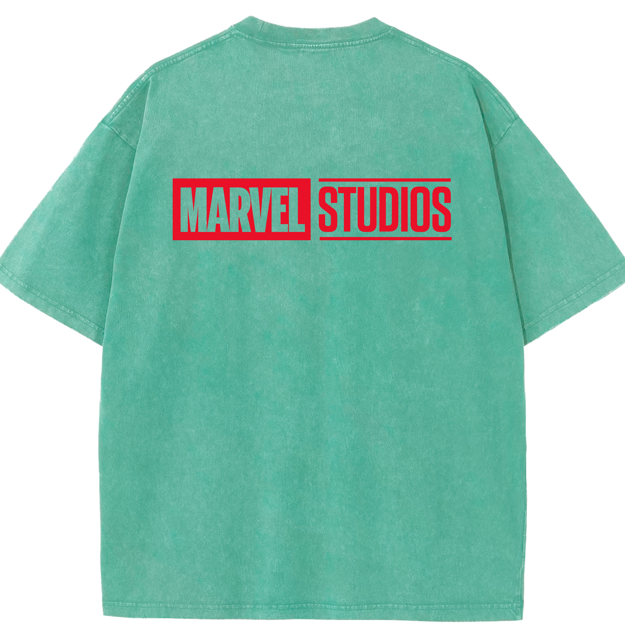 （画像用） アベンジャーズ The Avengers 綿100% ヴィンテージ風 半袖Tシャツ（背面プリント）